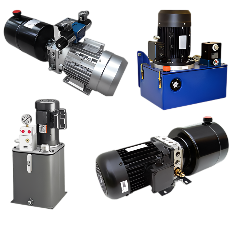 یونیت هیدرولیک کوچک AC/DC یا پاورپک هیدرولیک کوچک، یک سیستم فشرده و کاربردی برای راه‌اندازی جک هیدرولیک و هیدروموتور در 